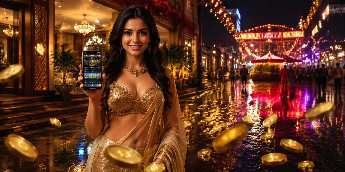Night sports betting market in India with enthusiastic bettors and lively atmosphere