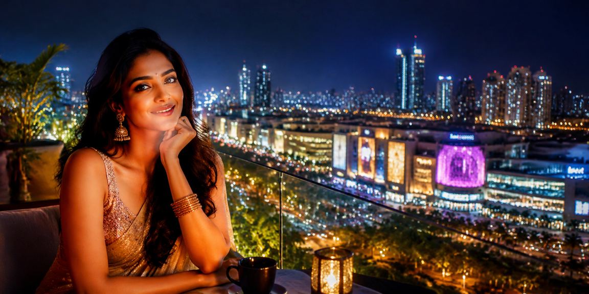 Mumbai sports betting scene illuminated with neon signs and cricket